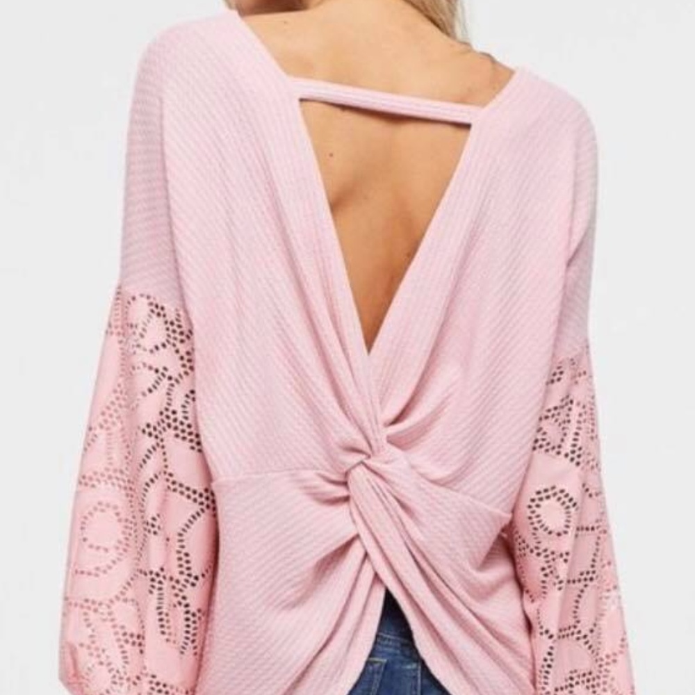 Pretty n Pink Knotted Top